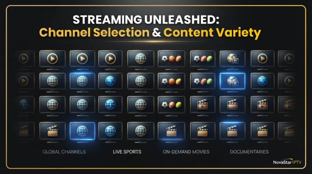 Channel Selection and Content Variety