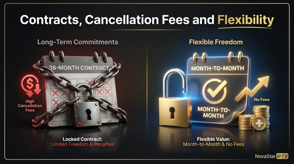Contracts, Cancellation Fees and Flexibility